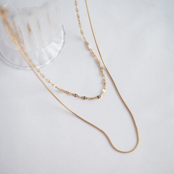 Zabrina Double Chain Necklace